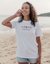 Hannah Icons Embroidered Organic Cotton T-Shirt