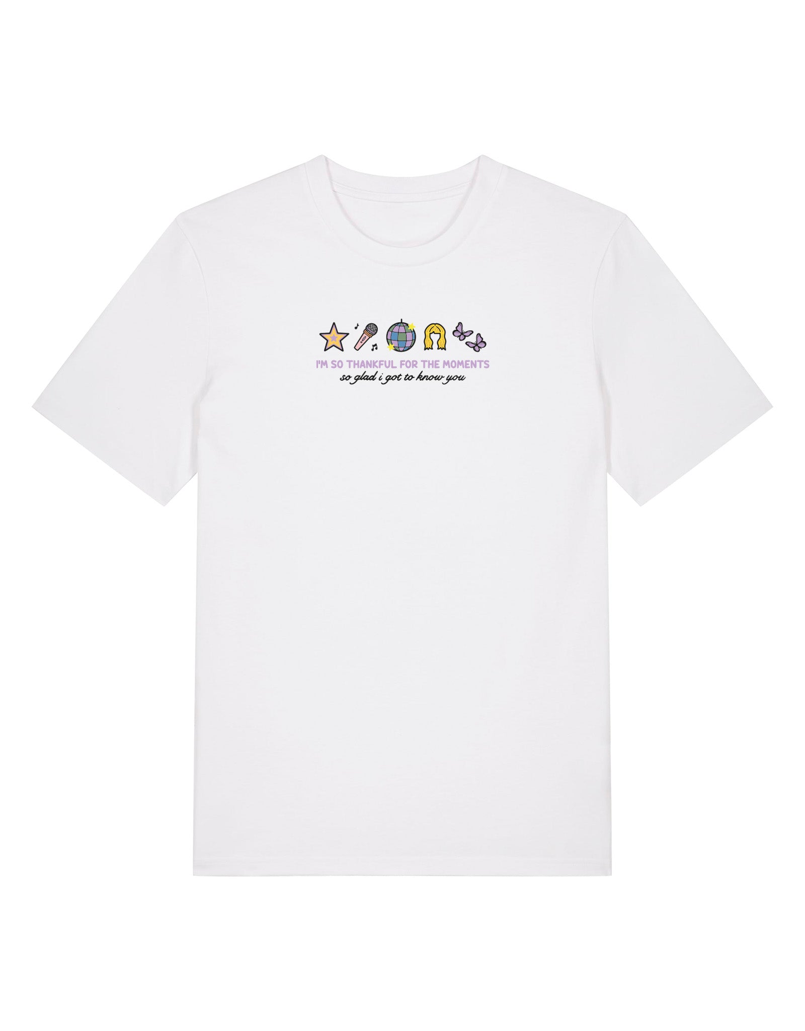 Hannah Icons Embroidered Organic Cotton T-Shirt