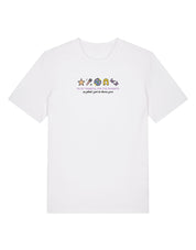 Hannah Icons Embroidered Organic Cotton T-Shirt