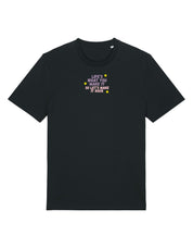 Hannah Lyrics Embroidered Organic Cotton T-Shirt