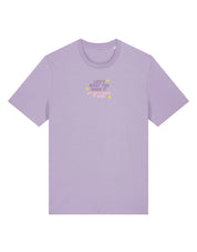 Hannah Lyrics Embroidered Organic Cotton T-Shirt