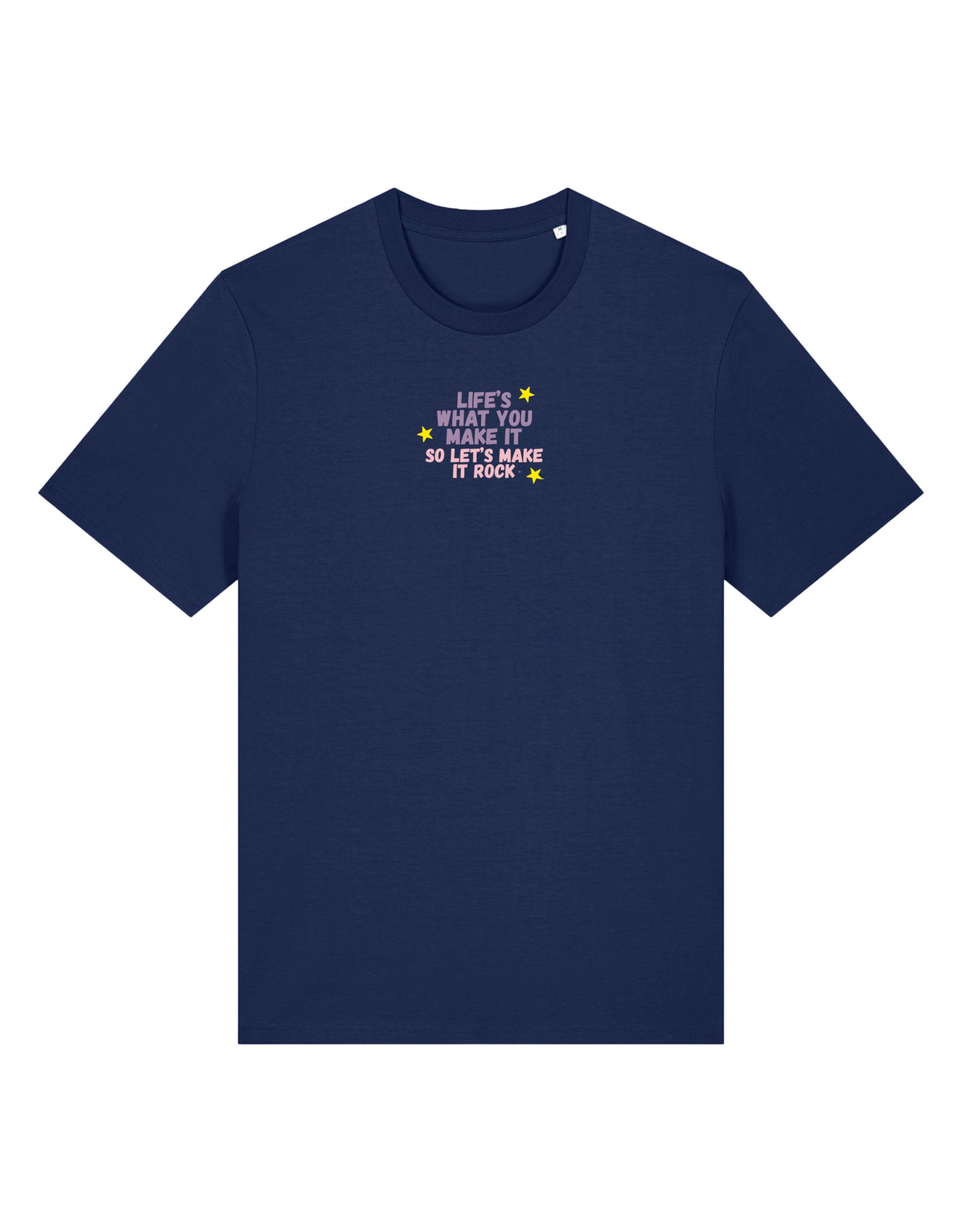 Hannah Lyrics Embroidered Organic Cotton T-Shirt