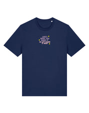 Hannah Lyrics Embroidered Organic Cotton T-Shirt