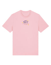 Hannah Lyrics Embroidered Organic Cotton T-Shirt