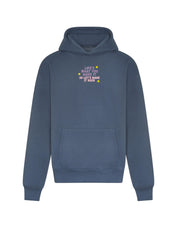 Hannah Lyrics Embroidered Heavyweight Cotton Hoodie