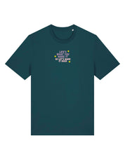 Hannah Lyrics Embroidered Organic Cotton T-Shirt