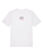 Hannah Lyrics Embroidered Organic Cotton T-Shirt