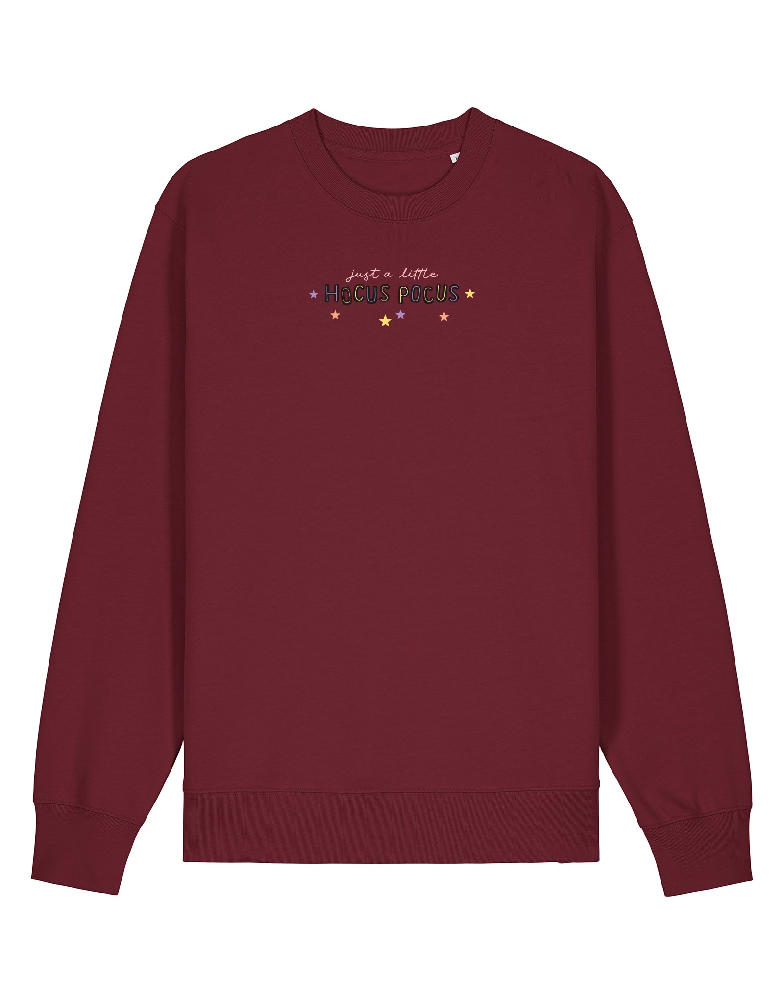 Hocus Pocus Embroidered Organic Cotton Sweatshirt