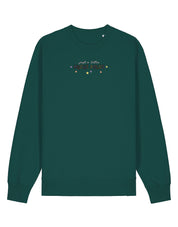 Hocus Pocus Embroidered Organic Cotton Sweatshirt