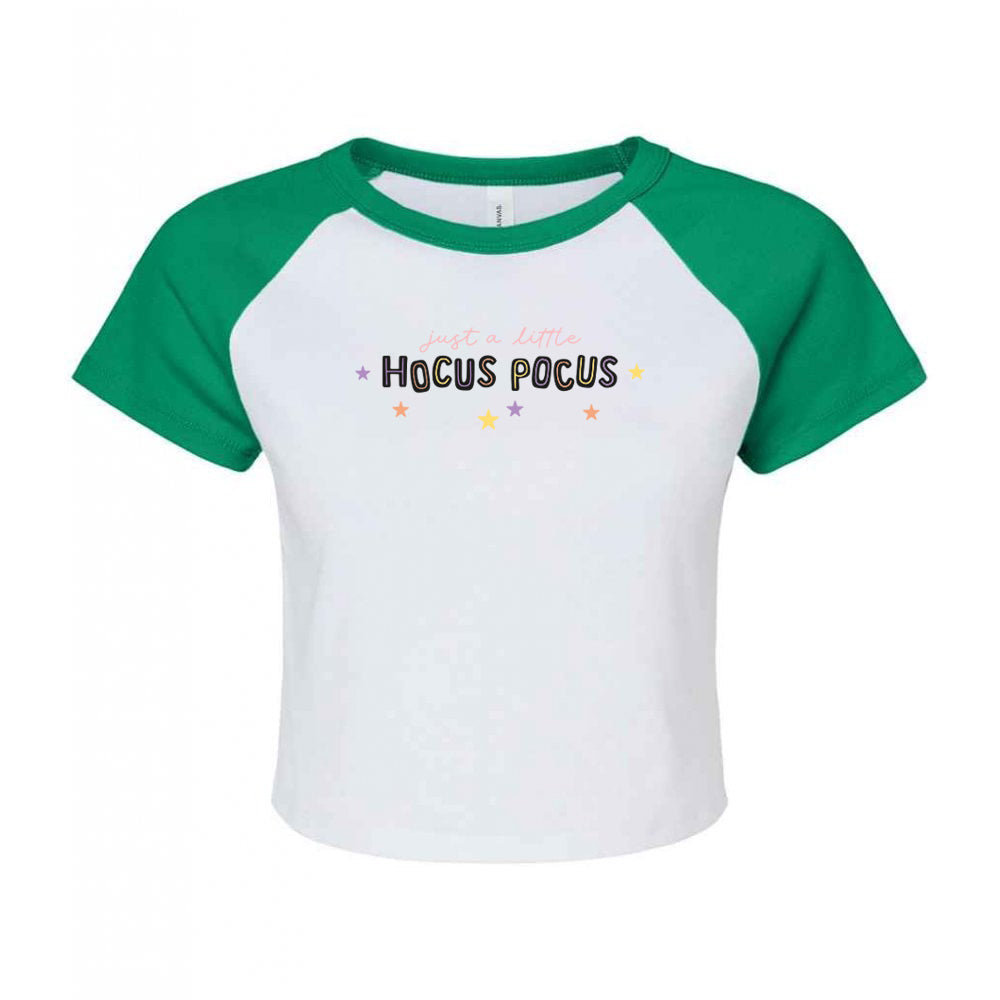 Hocus Pocus Embroidered Micro Rib Baby Tee