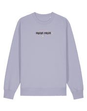 Hocus Pocus Embroidered Organic Cotton Sweatshirt