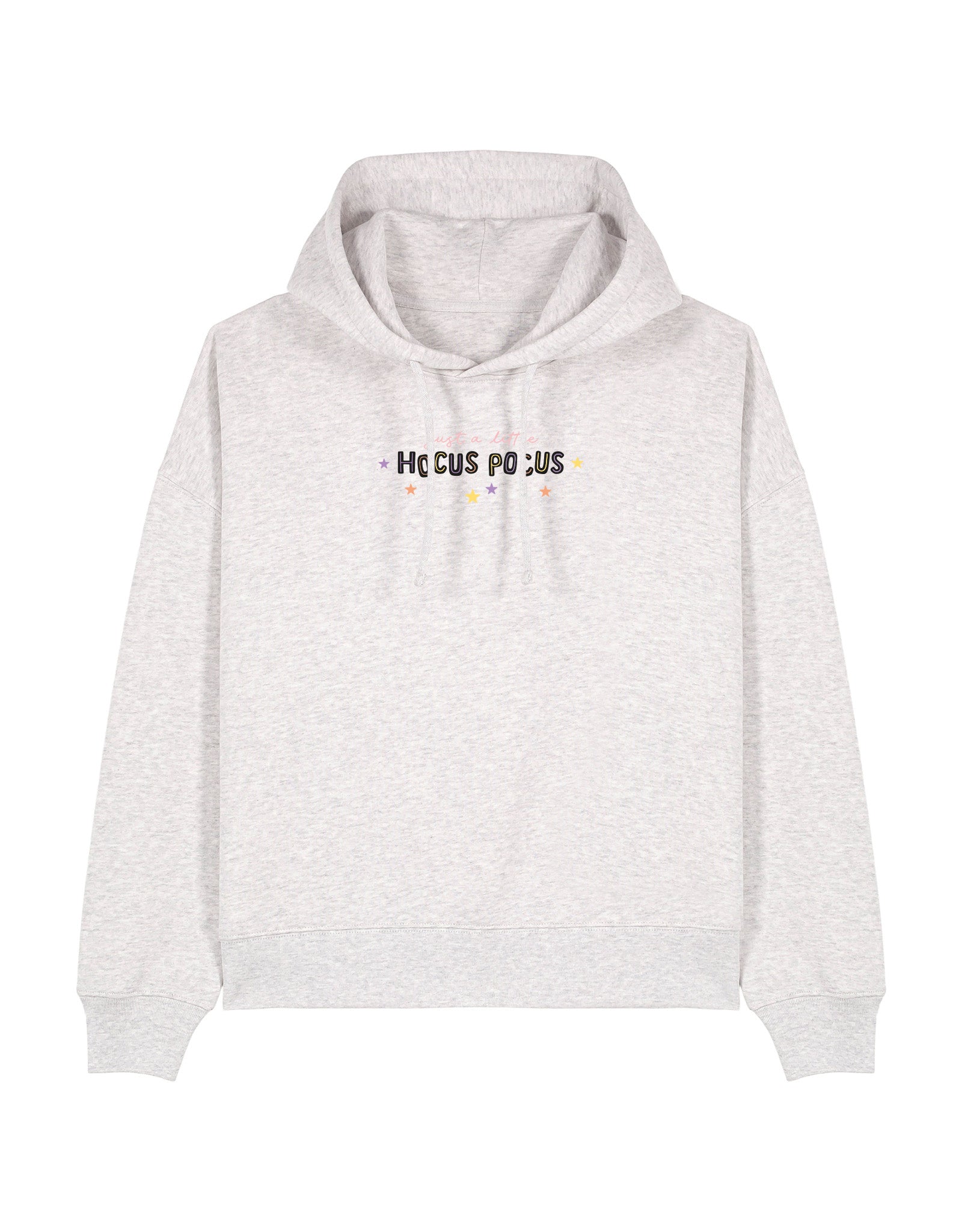 Hocus Pocus Embroidered Boxy Organic Cotton Hoodie