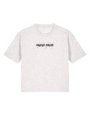 Hocus Pocus Embroidered Boxy Organic Cotton Tee