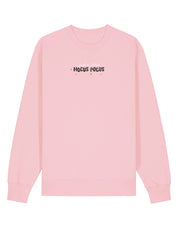 Hocus Pocus Embroidered Organic Cotton Sweatshirt