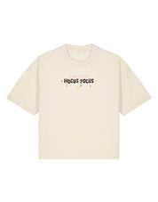Hocus Pocus Embroidered Boxy Organic Cotton Tee
