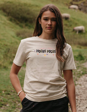 Hocus Pocus Embroidered Organic Cotton T-Shirt