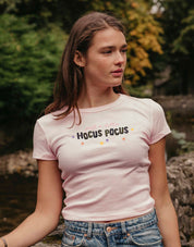 Hocus Pocus Embroidered Micro Rib Baby Tee