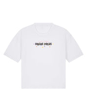 Hocus Pocus Embroidered Boxy Organic Cotton Tee