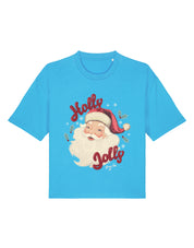 Holly Jolly Boxy Organic Cotton Tee