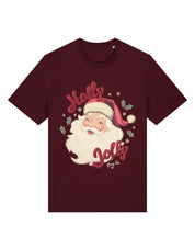 Holly Jolly Santa Organic Cotton T-Shirt