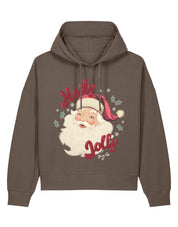 Holly Jolly Boxy Organic Cotton Hoodie