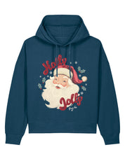 Holly Jolly Boxy Organic Cotton Hoodie