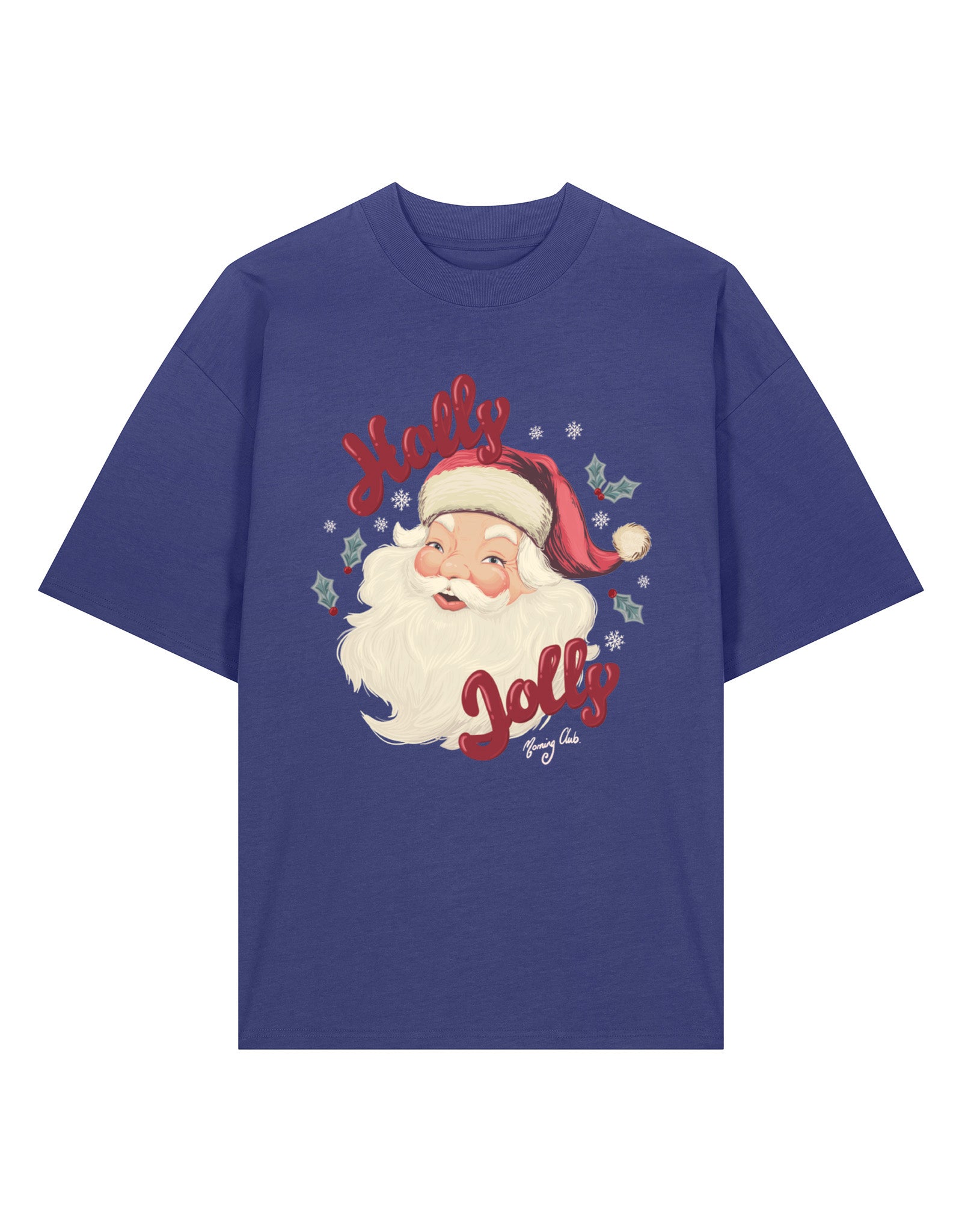 Holly Jolly Oversized Organic Cotton Tee