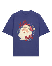 Holly Jolly Oversized Organic Cotton Tee