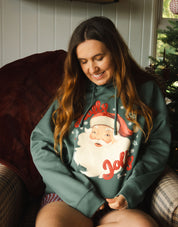 Holly Jolly Boxy Organic Cotton Hoodie