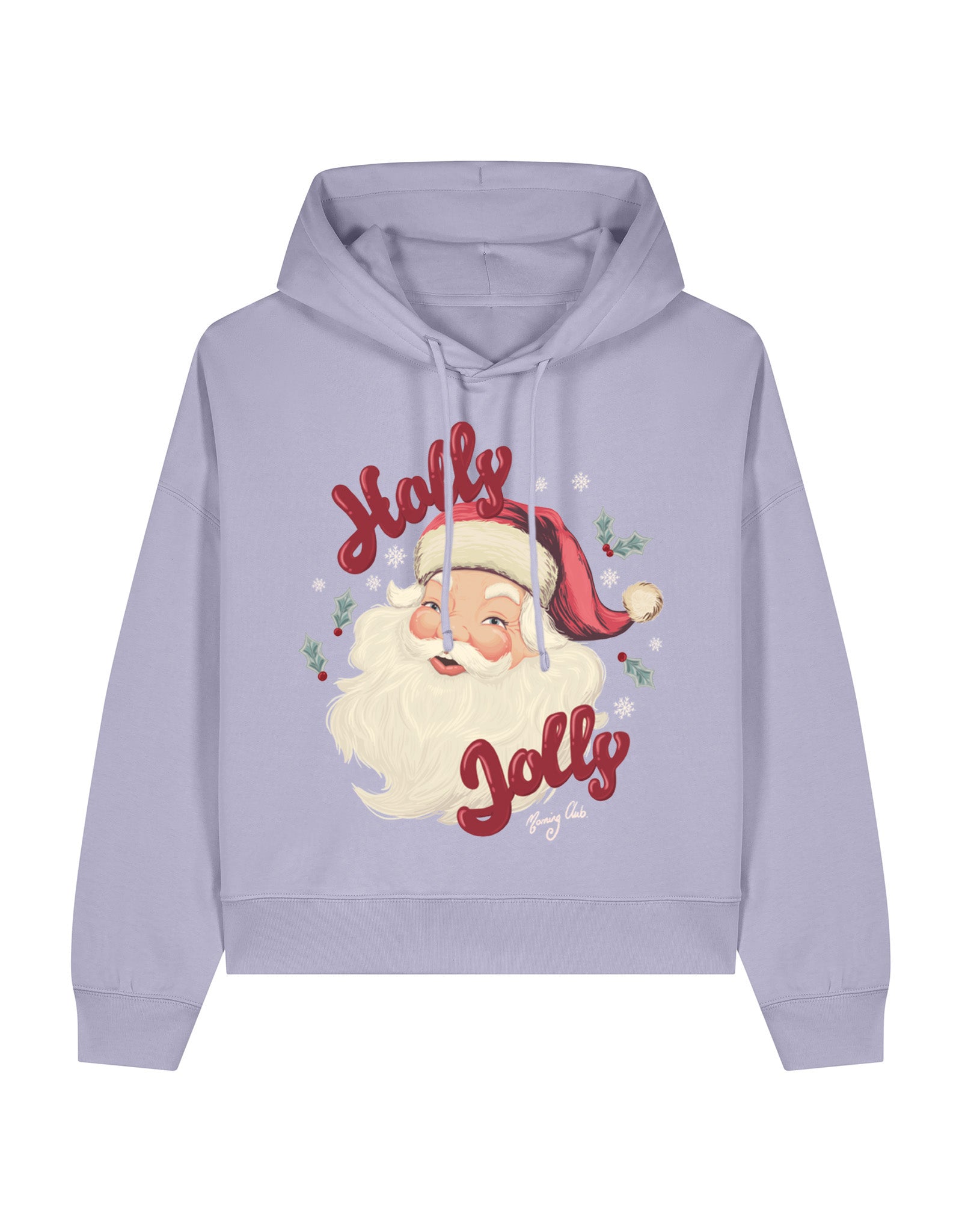 Holly Jolly Boxy Organic Cotton Hoodie