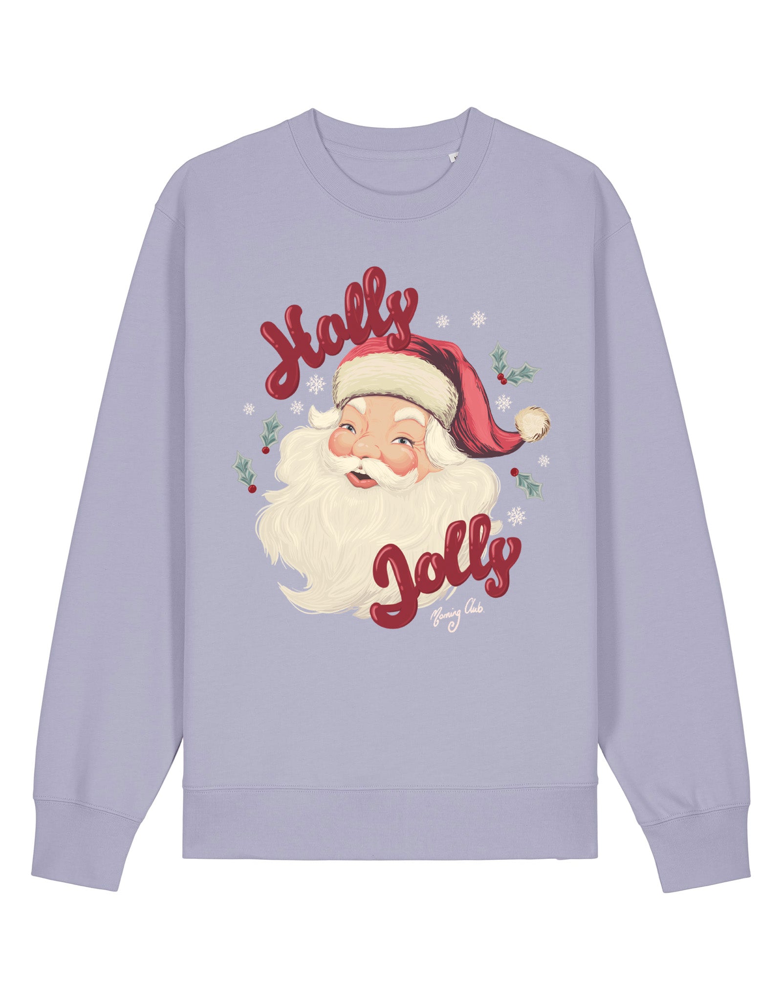 Holly Jolly Santa Organic Cotton Sweatshirt