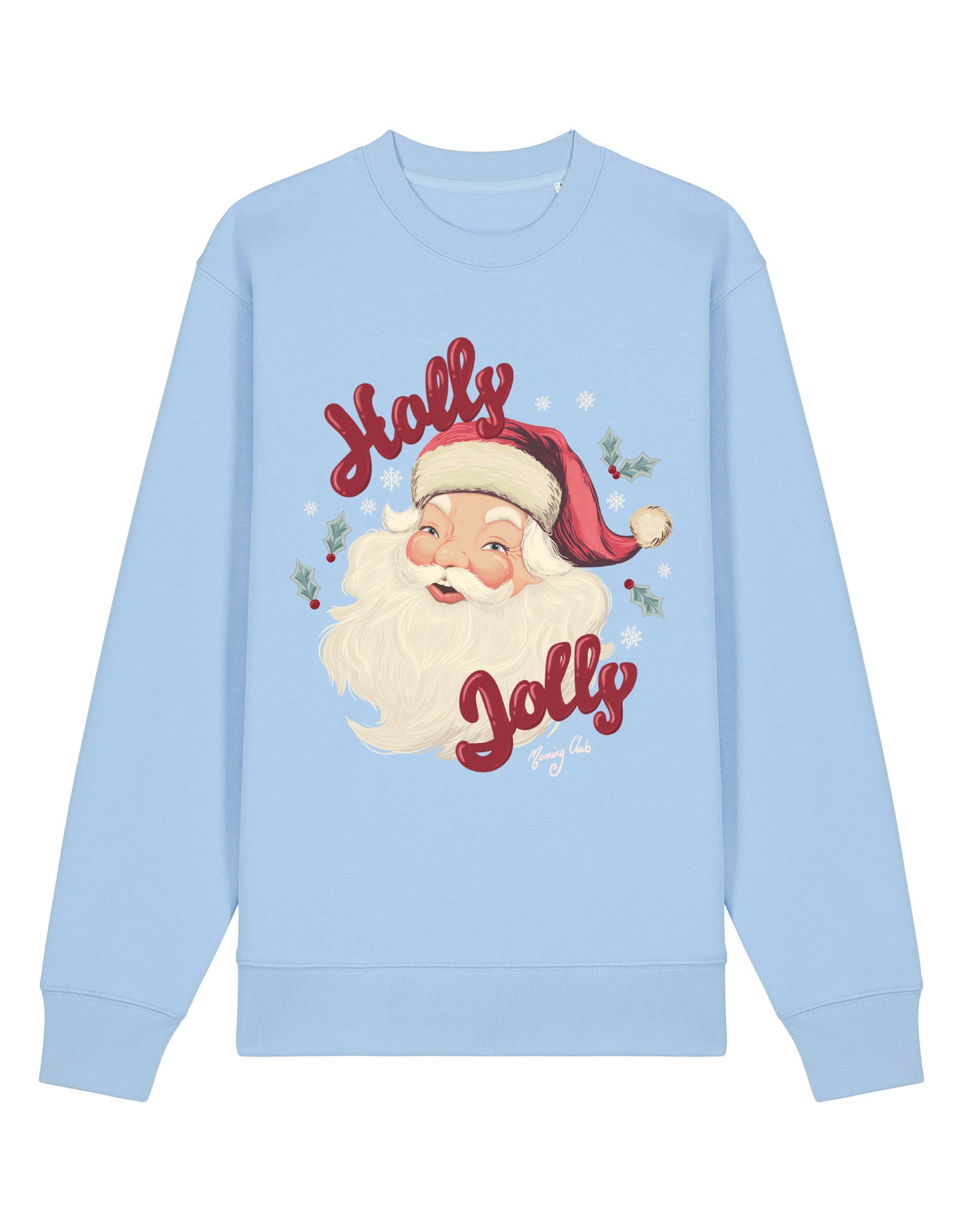 Holly Jolly Santa Organic Cotton Sweatshirt