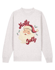 Holly Jolly Santa Organic Cotton Sweatshirt