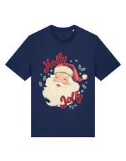 Holly Jolly Santa Organic Cotton T-Shirt