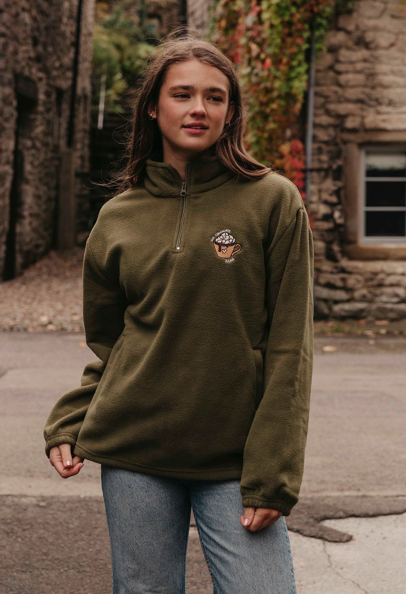 Adults Recycled Polyester Unisex Fleece