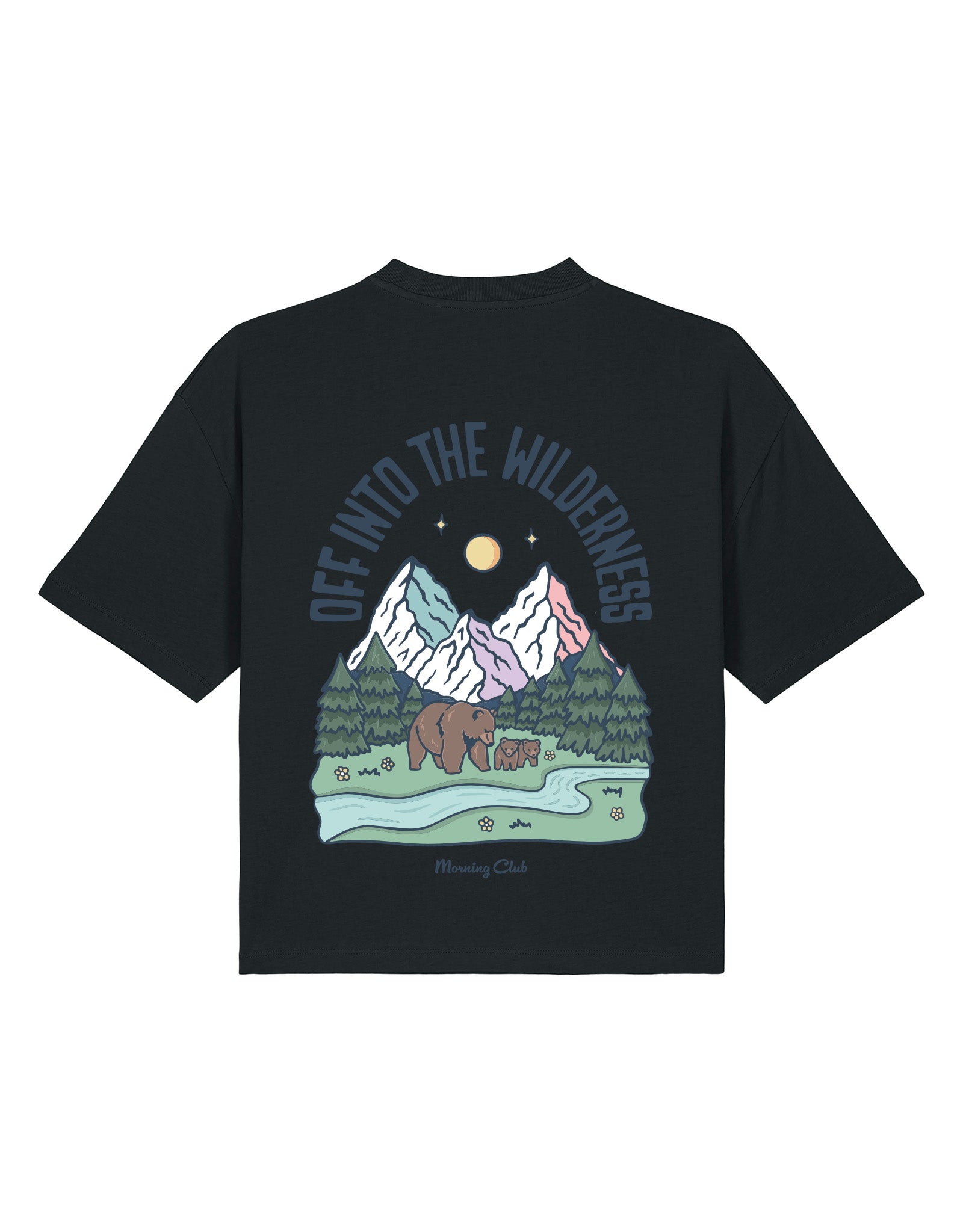 Into The Wilderness Boxy Organic Cotton Tee