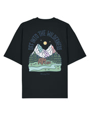 Into The Wilderness Printed Oversized Organic Cotton Tee