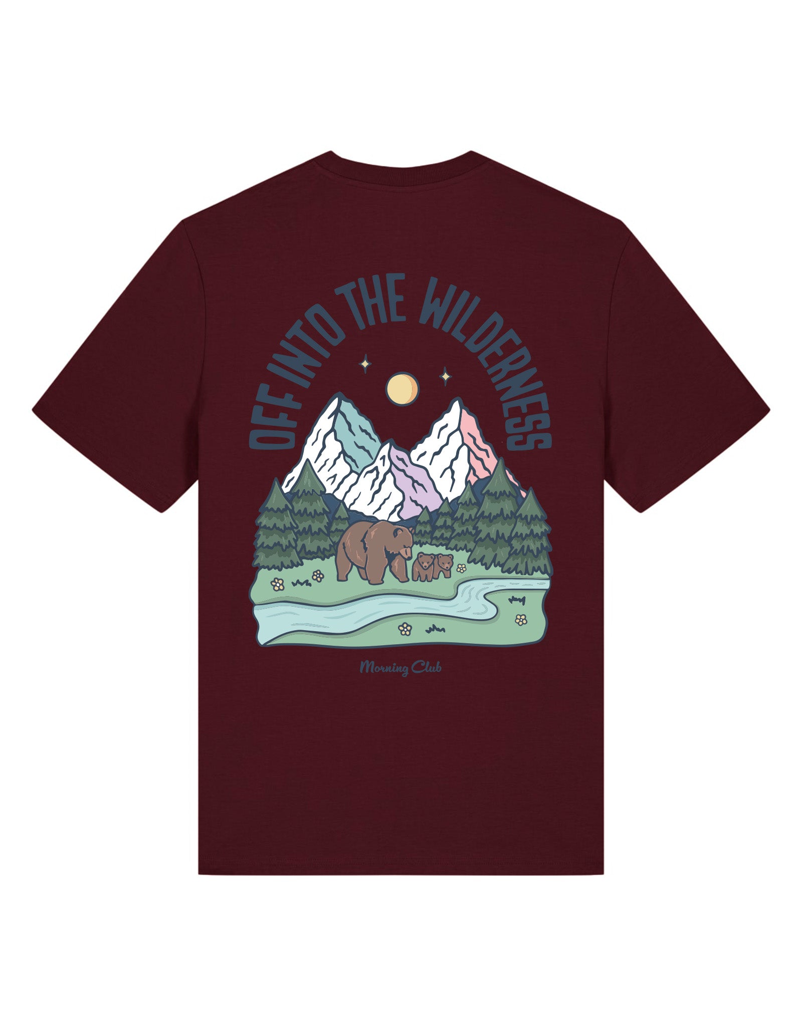 Into The Wilderness Printed Organic Cotton T-Shirt