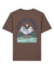 Into The Wilderness Printed Organic Cotton T-Shirt