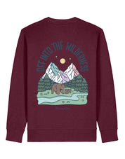 Into The Wilderness Printed Organic Cotton Sweatshirt