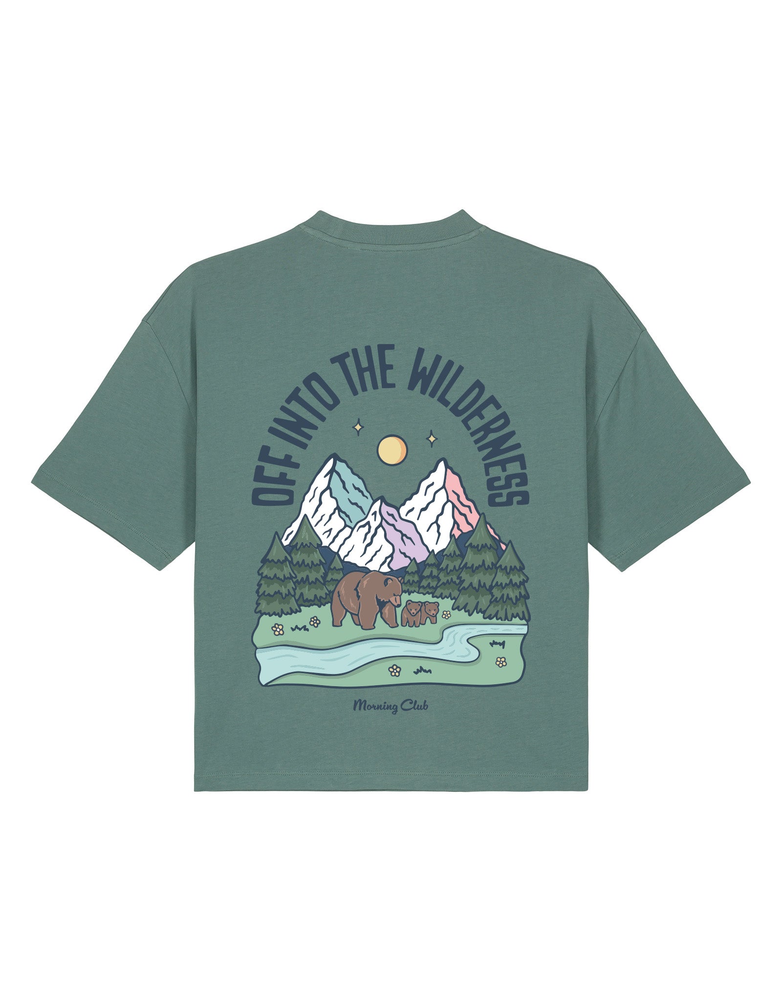 Into The Wilderness Boxy Organic Cotton Tee