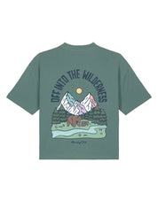 Into The Wilderness Boxy Organic Cotton Tee