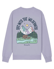 Into The Wilderness Printed Organic Cotton Sweatshirt