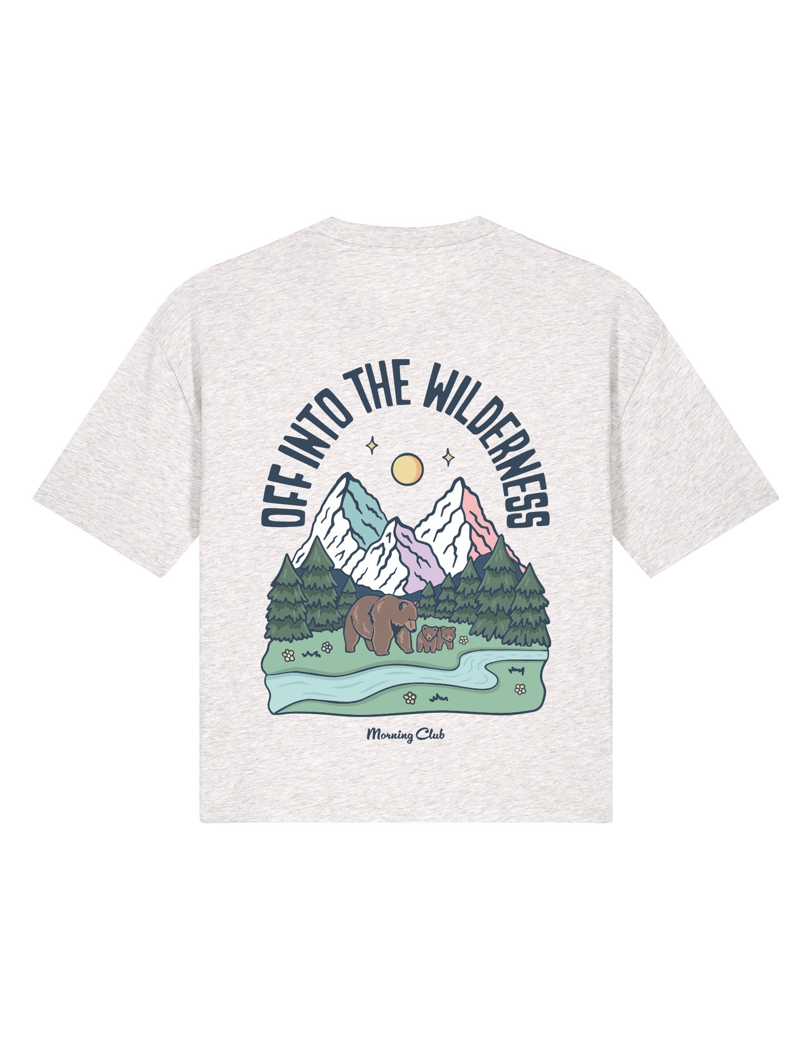 Into The Wilderness Boxy Organic Cotton Tee