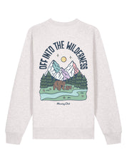 Into The Wilderness Printed Organic Cotton Sweatshirt