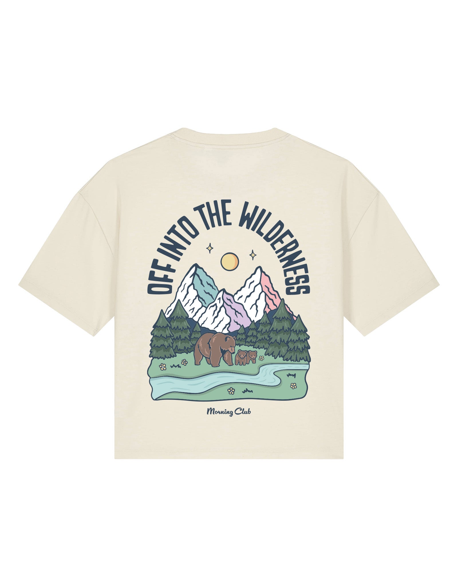 Into The Wilderness Boxy Organic Cotton Tee