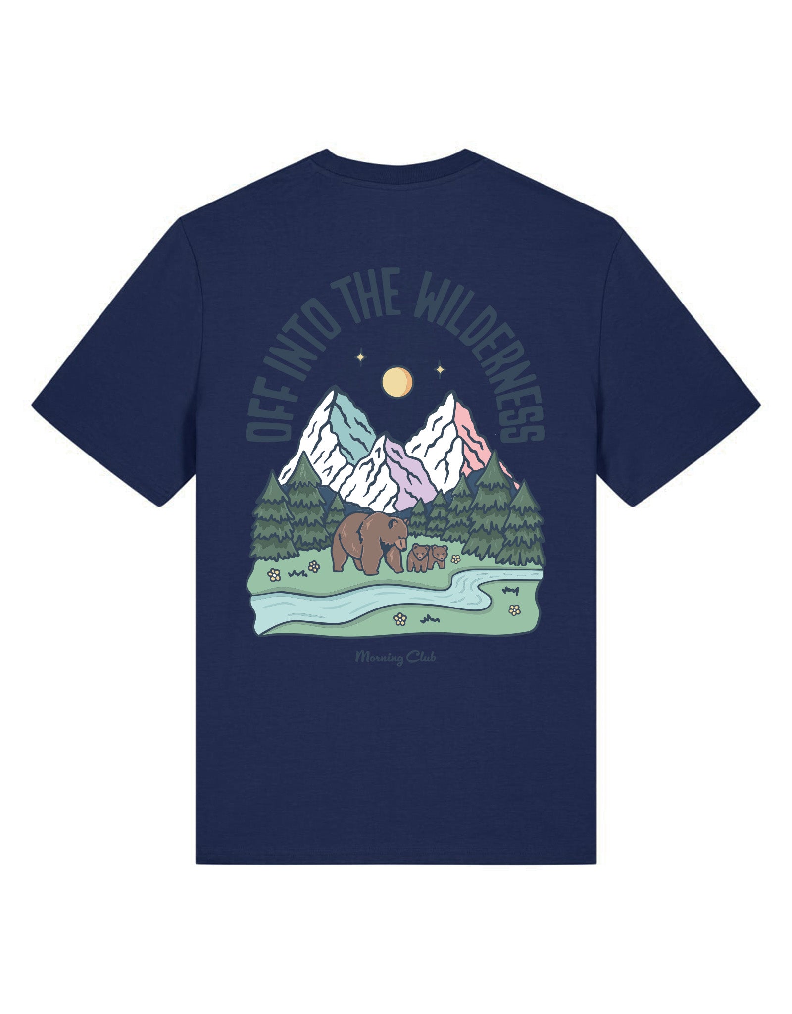 Into The Wilderness Printed Organic Cotton T-Shirt