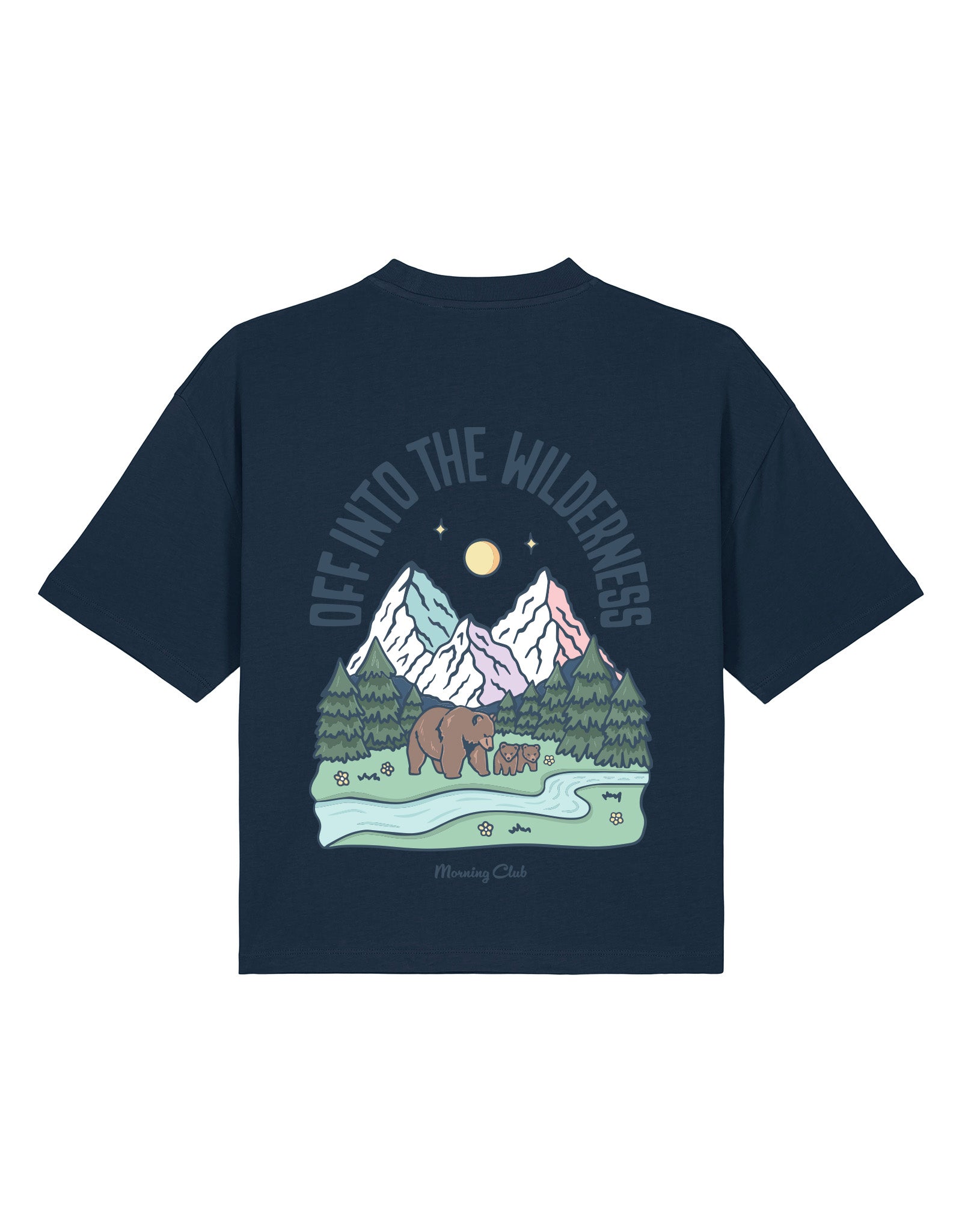 Into The Wilderness Boxy Organic Cotton Tee