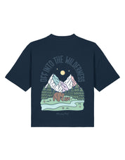 Into The Wilderness Boxy Organic Cotton Tee