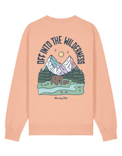 Into The Wilderness Printed Organic Cotton Sweatshirt